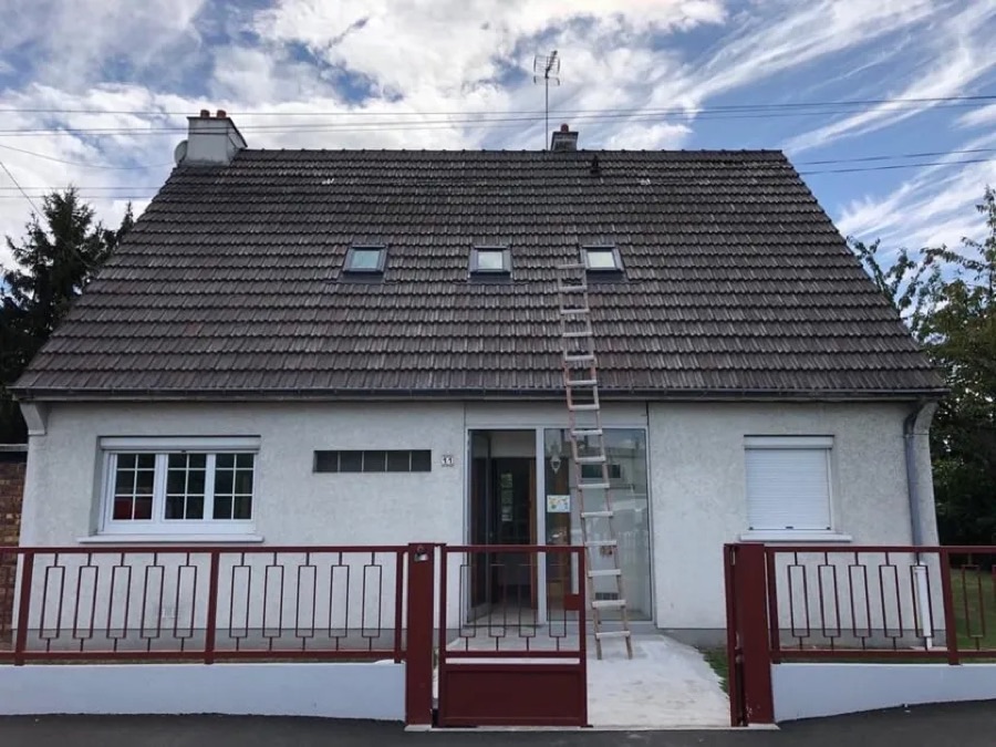 Maison à Athis-Mons dont la toiture a été reprise par Top Toit 94